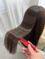 ランプシー 鹿児島中央(Lampsi)&nbsp;ハッシュカットグレージュデザインカラー鹿児島中央
