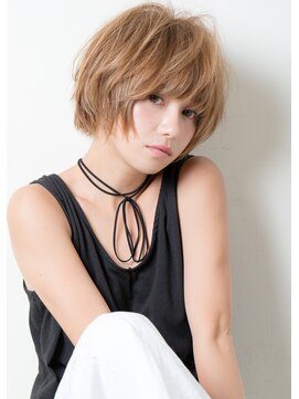 アズーア ヘアーアンドスパ(azure hair&spa) 無造作できまるショートボブ