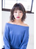 アンジュヘアー　耳掛け無造作ボブ！