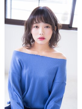アンジュ ヘアー(Ange hair) アンジュヘアー　耳掛け無造作ボブ！