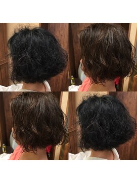 ピッカヘアーデザイン(PICKA hair-design) 縮毛矯正をやめたくて、、ご自分の癖を活かしたスタイル☆