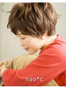 ナオシ トレス 富雄店(nao*c tres) 【奈良/富雄nao*c】☆大人かわいい丸みミセスショートヘア