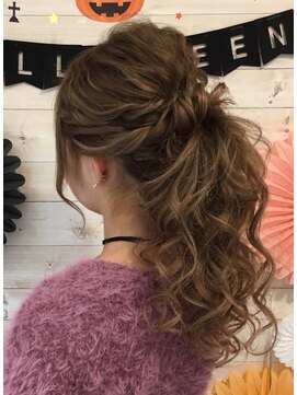 ヘアメイク エンカレッジ(HAIR MAKE encourage) ポニーテール