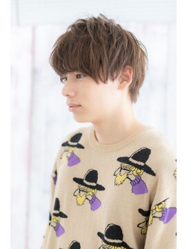 ミック ヘアアンドビューティー 大山店(miq  Hair&Beauty) 重めバング＆くせ毛風パーマモテフェザーマッシュ