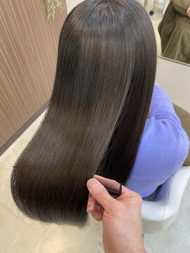 アリュックス 国立(ALUX) さらさらナチュラルストレート【髪質改善】