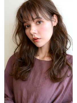 ガレージ バイ グリーン 原宿 表参道(Garage by green) 【loki】ロング×エアウェーブ