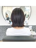 レイヤーくびれヘア可愛い切りっぱなしボブ【riko立野】