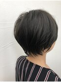 -Ameri-ハンサムショート　× &nbsp;&nbsp;ダークオリーブ