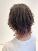 #ウルフ×インナーカラー