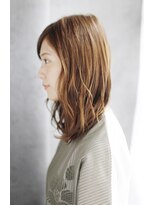 シュシュット(chouchoute)&nbsp;吉祥寺3分/かきあげ髪質改善マロンベージュ美髪Aラインボブ/097