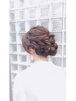 ヘアーラヴワン 足利(hair love One) シニヨンセット