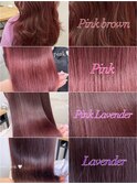 韓国ツヤカラー＊ピンク ラベンダーピンクブラウン 表参道