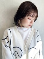アルバム 池袋(ALBUM) くびれボブくびれヘア_外ハネボブセクションカラー_89182