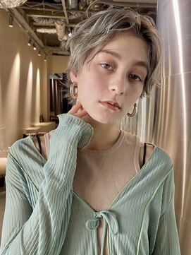 スクリーンギンザメゾン 銀座(SCREEN GINZA MAISON.) クラゲヘアー/小顔に見せるヘア/ココアベージュ/銀座