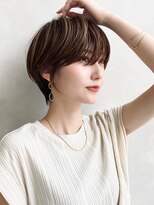 サークル(circle) 大人可愛い20代30代40代50代小顔ショートボブナチュラルショート