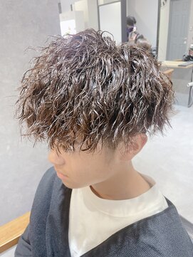 レム 泉中央店(L.E.M) ツイストスパイラルパーマ×ショートマッシュ
