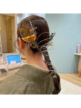 ヘアメイク アージュ 大野城 下大利店(HAIR MAKE age) 卒業式set