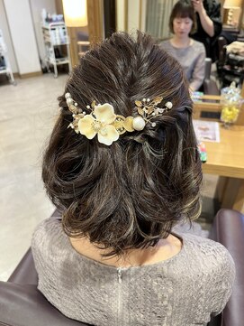 ユウヘアー 石川橋店(U Hair) ハーフアップ/ヘアセット/ヘアアレンジ