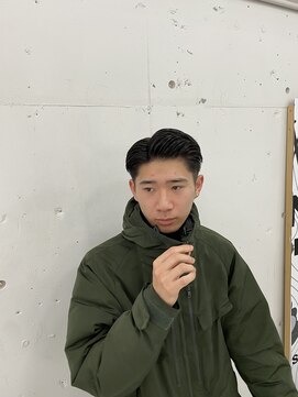 ウェルネス(Wellness) ツーブロック サイドパート