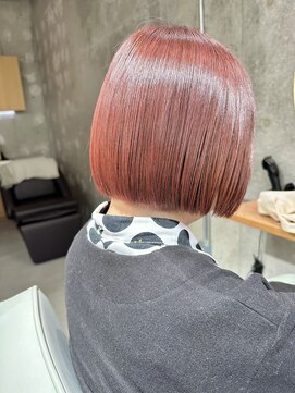 ライフインザサン 池袋(LIFE IN THE SUN) 大人かわいいハイトーンミニボブ20代30代40代　池袋　目白