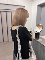 ローレンアオ(LOREN AO)&nbsp;前髪/アンブレラカラー/こなれミディ/イメチェン/ウェーブパーマ