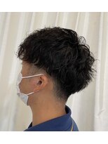 リトン(reton) メンズパーマ×刈り上げショート