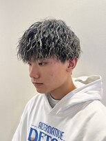 スタイル 茅ケ崎(STYLE)&nbsp;【平山明樹】ハイライト+縦落ちスパイラルパーマ