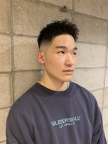 フランクスバーバーザスタンド(Frank’s barber the stand)&nbsp;スキンフェードアップバングE