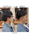簡単スタイリングフェードカット◎どんな髪質・毛量・年齢もOK