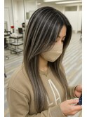 コントラストバレイヤージュ30/髪質改善/ハイライト/白髪ぼかし