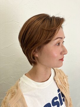 ピケトワール(piquetoile) かきあげショートボブ