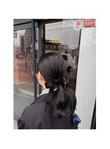 タイトポニーテールスタイル