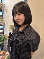 ソワンドゥブレスココ 京都店(soin de brace coco.)&nbsp;ぱつっとボブ