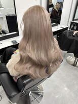 ウィステル(wistell)&nbsp;暖色ミルクティー！ブリーチ2回エクステ60枚