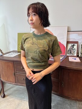 ヘアーアイストゥーレ(HAIR ICI TRE) ボブ　ミニボブ　ボブパーマ　ニュアンスパーマ　担当桜桃