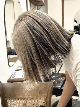 ラック 表参道(LUCK) アンブレラカラー/ミルクティーベージュ/表参道/原宿