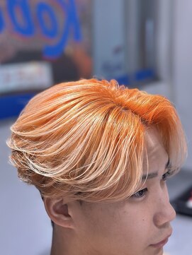 オーシャントーキョー 神戸(OCEAN TOKYO KOBE) オレンジシャドールーツミルクティーニュアンスセンターパート