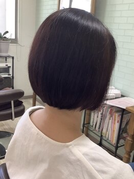 すみれ美容室の写真/『ベル・ジュバンス導入』頭皮や髪に優しい≪酸性カラー≫定期的な白髪染めは“すみれ美容室”におまかせ♪