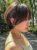 ロンドエニカ 大宮(Lond enika)&nbsp;グランマッシュ/細めハイライト/ショート/白髪ぼかし/前髪/大宮