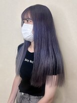 アンドワークス カシワ(&WORKS kashiwa)&nbsp;【ラベンダーグレージュ】で叶える透明感スタイル
