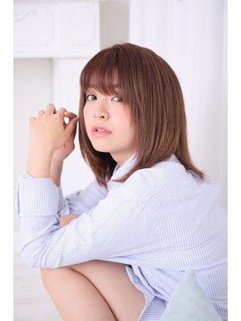 hairs BERRY 都島店【ヘアーズ ベリー】【12月1日 NEW OPEN（予定）】 BERRY/夏＿フォギーベージュ＿イメチェン＿毛先パーマ＿耳かけ