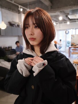 ピュー(Piu-) 【ミディアムレイヤー/阿部達哉】レイヤーカット/顔まわりカット