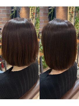 スット 渋谷(slut) くせ毛改善ストレート