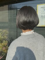 リシェール 北越谷店(RICHAIR)&nbsp;着物ヘア/大人ガーリー/ダークアッシュ/似合わせカット/北越谷