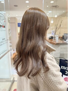モリオ フロム ロンドン サッポロファクトリー店(morio FROM LONDON) morio札幌 ベージュカラー ブリーチなし 透明感カラー