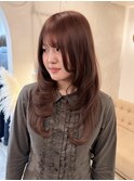 ダブルカラー/レイヤーカット/黒髪卒業/韓国レイヤー/草野ゆずき