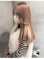 リンドトウキョウ ウメダ(LINDO TOKYO)&nbsp;ミルクティーベージュ/レイヤーカット