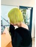 【気軽に楽しめる♪】ケアブリーチーカラー＋クイックトリートメント ￥15000