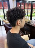 メンズパーマ　メンズマッシュ　佐世保
