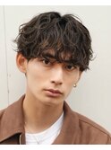 シャドウパーマ　ルーズパーマ　ニュアンスパーマ　韓国マッシュ